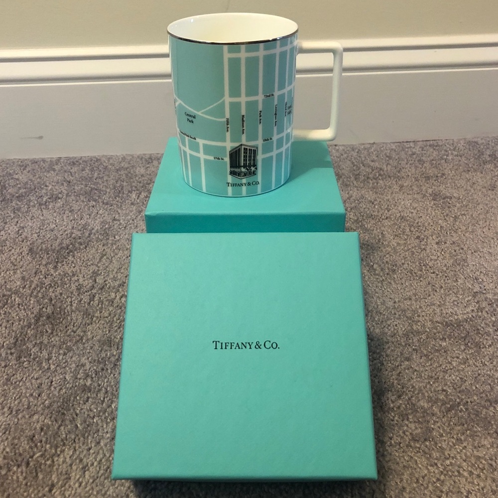 Tiffany & Co. Manhattan Mug Set, New in Box